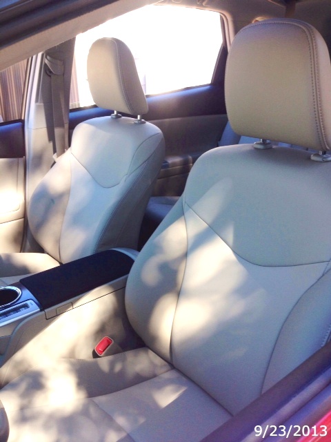 2013 TOYOTA PRIUS v FIVE FRONT SEATING IN BISQUE SOFTEX 9-23-13.JPG